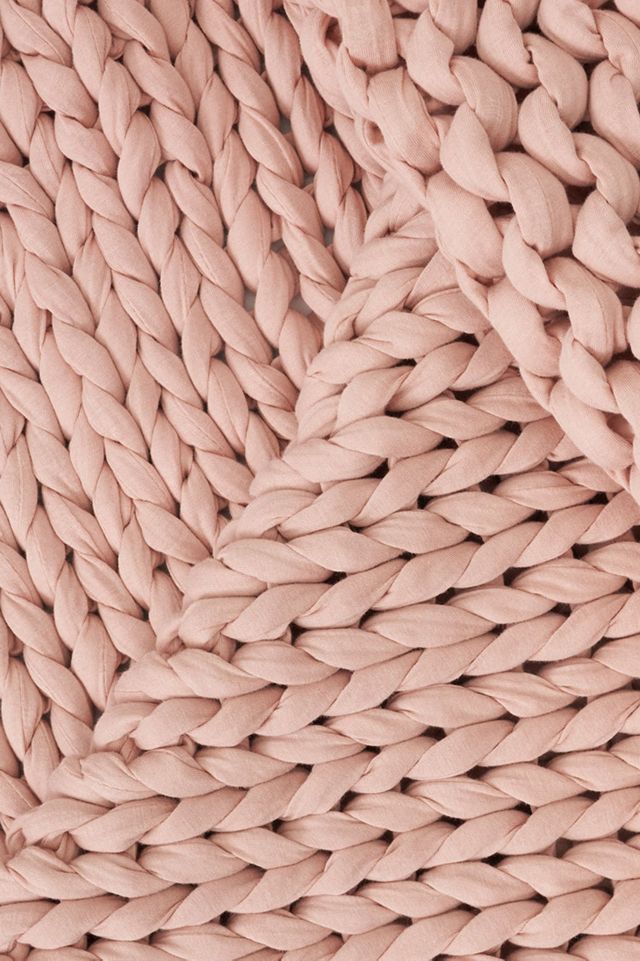 Bearaby Cotton Knitted 5-lb Weighted Travel Blanket #2