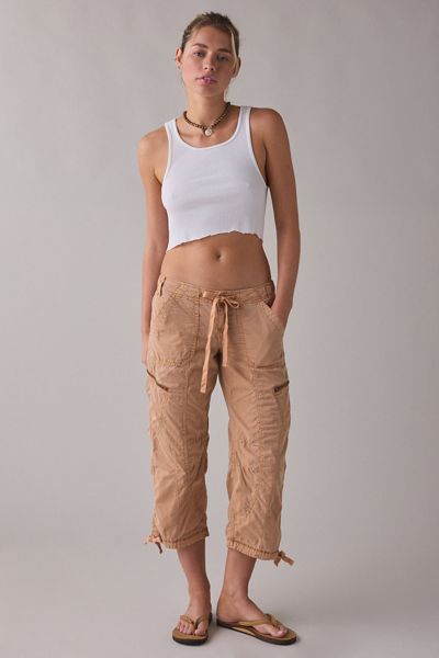 BDG Sidekick Crop Cotton Utility Pants