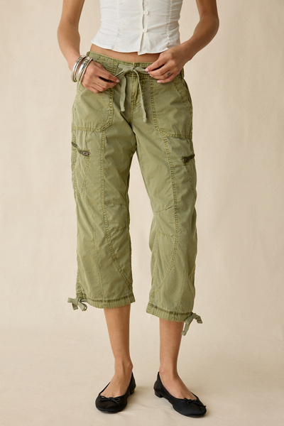 BDG Sidekick Crop Cotton Utility Pants | Urban Outfitters