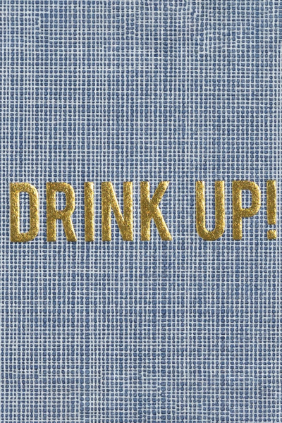 No Reservations Drink Up Disposable Cocktail Napkins