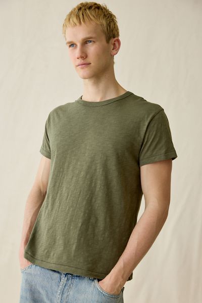 T-shirt Paco ajusté en coton flammé Standard Cloth