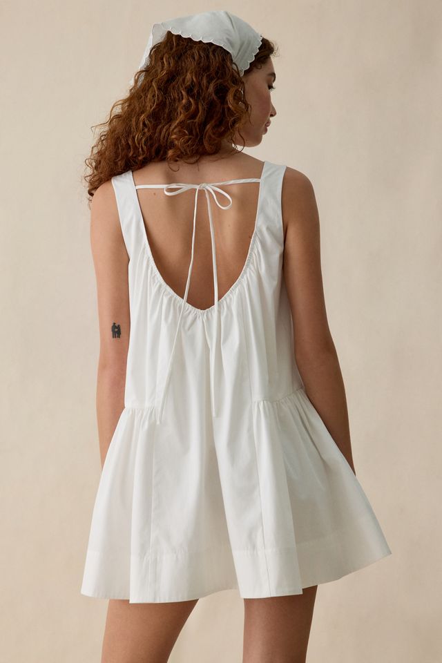 Mini-robe Babydoll Nicola avec appliqué de dentelle For Love & Lemons #4