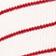 Cream + Red Stripe