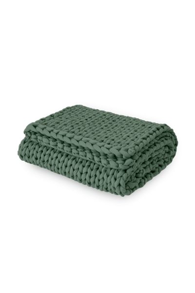 Bearaby Cotton Knitted Weighted Blanket