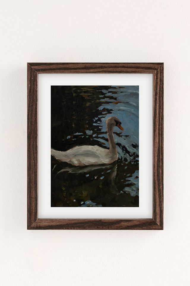 Miss Mustard Seed Swan One Art Print #1