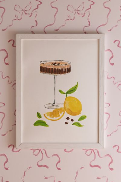 Sabina Fenn Illustration Espresso Martini 2 Art Print
