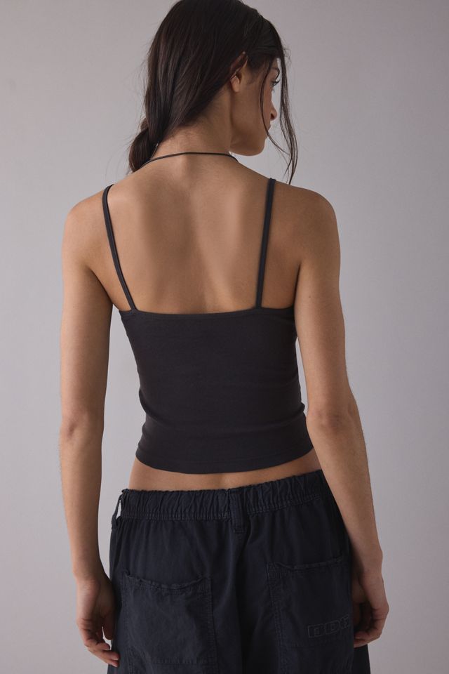 Chileno Bay Rhinestone Graphic Crop Cami #2