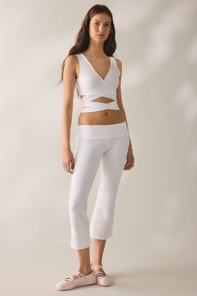 Out From Under Bec Ballet Wrap Tank Top #4