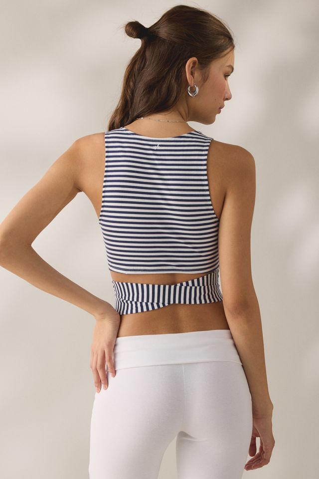 Out From Under Bec Ballet Wrap Tank Top #2