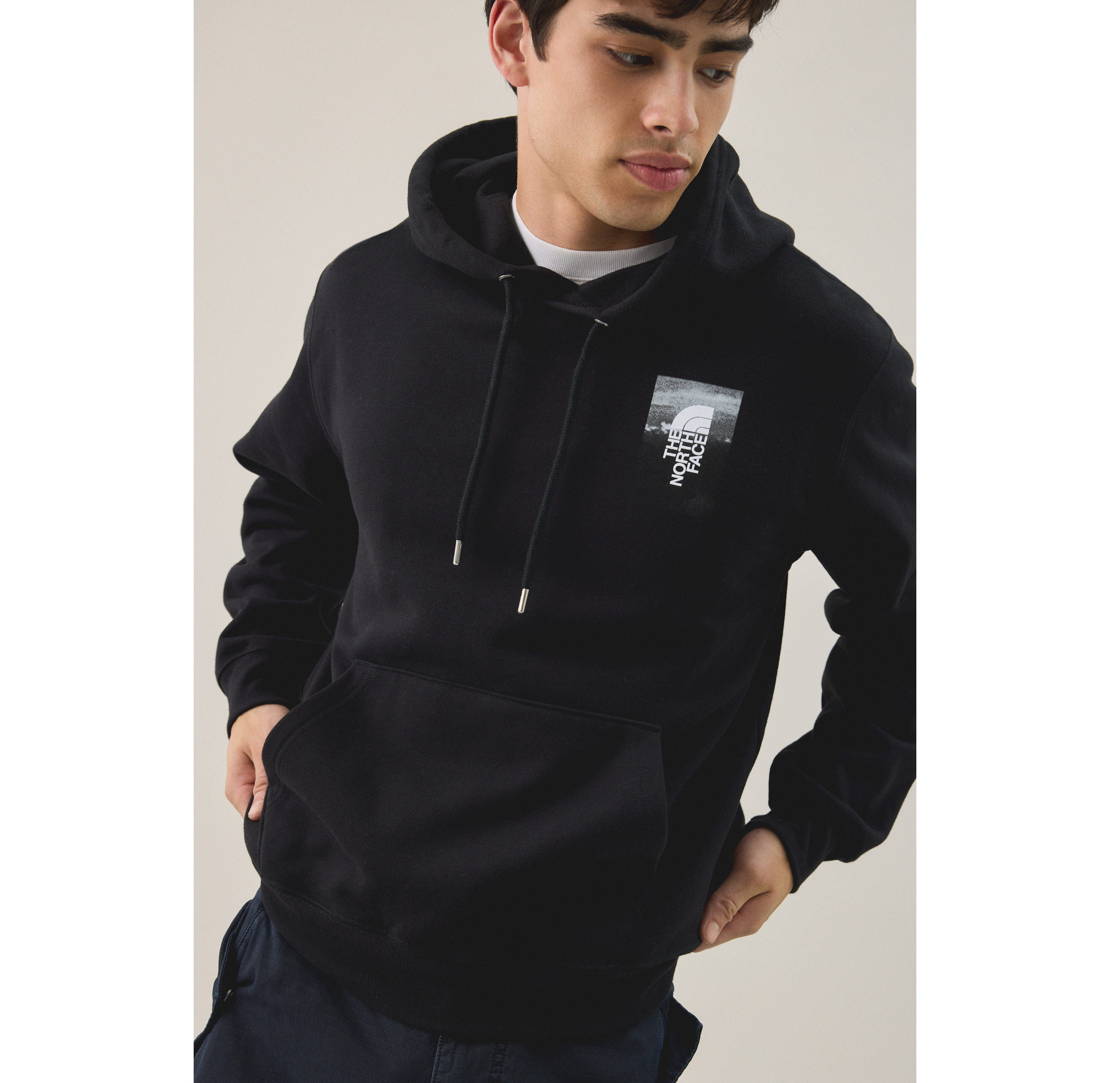 The North Face Apex 75 Collage Relaxed Fit Hoodie Sweatshirt