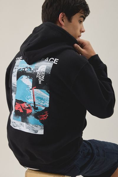 The North Face Apex 75 Collage Relaxed Fit Hoodie Sweatshirt