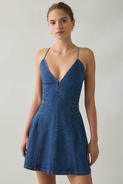 floral mini summer dresses Minkpink MG2504770 Rosela Halter Mini Dress
