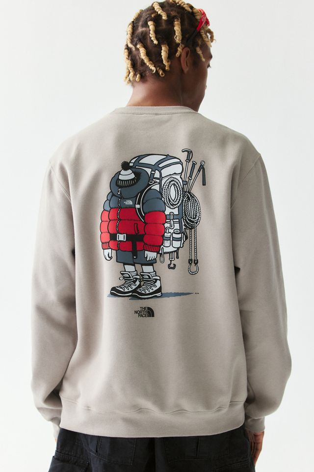 The North Face Gear Up Get Out Graphic Relaxed Fit Crewneck Sweatshirt #3