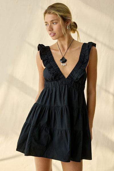 sachin and babi light blue dress Casual Weekends Flared Mini dress - Black