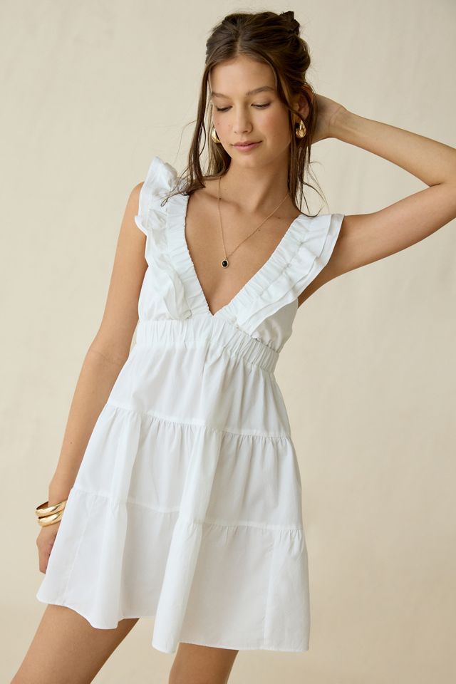 Kimchi Blue Main Stage Tiered Ruffle Mini Dress #1