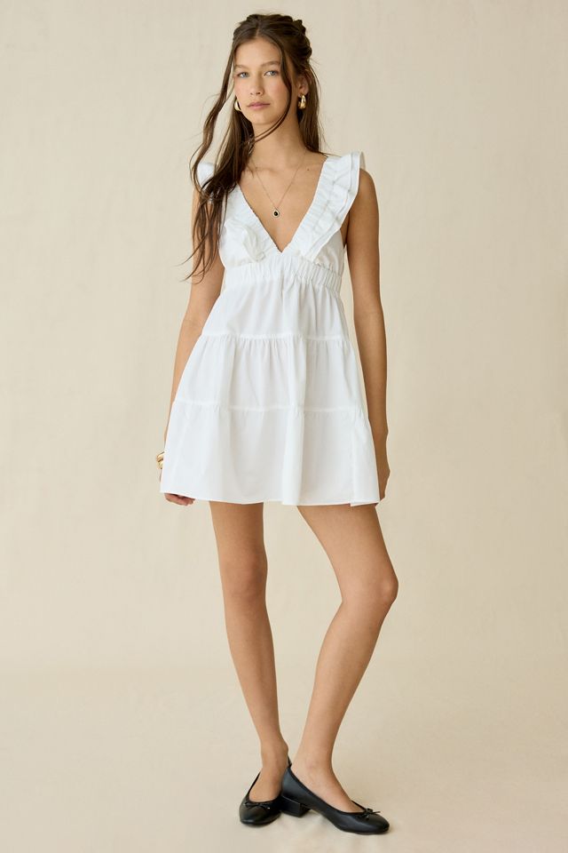 Kimchi Blue Main Stage Tiered Ruffle Mini Dress #3