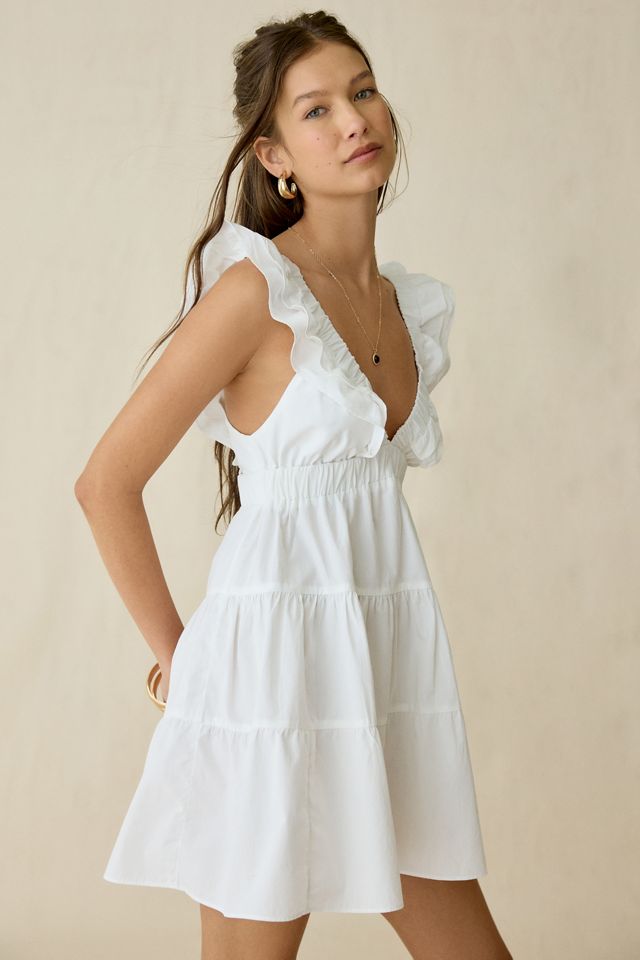 Kimchi Blue Main Stage Tiered Ruffle Mini Dress #4