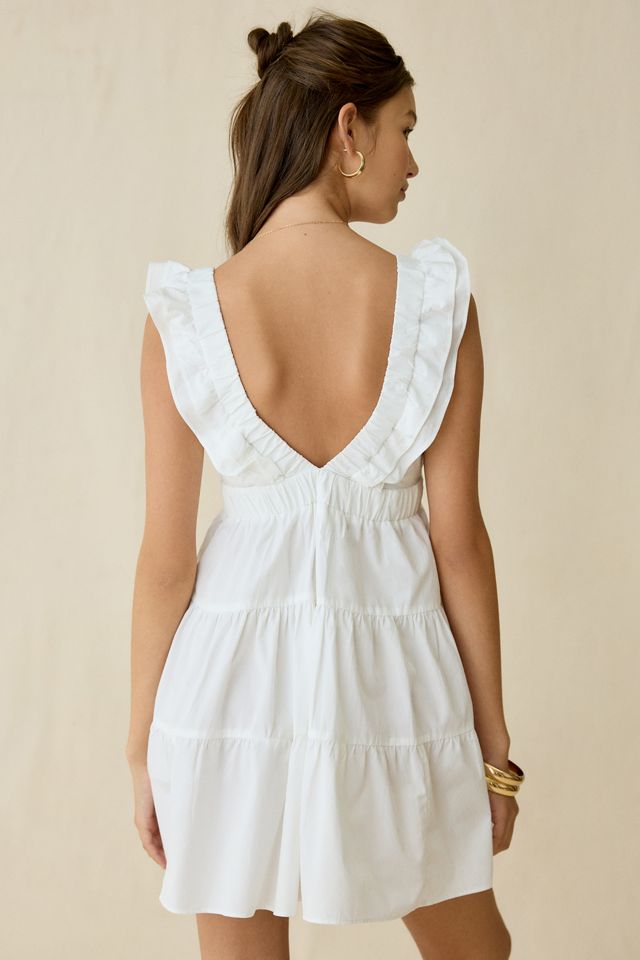 Kimchi Blue Main Stage Tiered Ruffle Mini Dress | Urban Outfitters