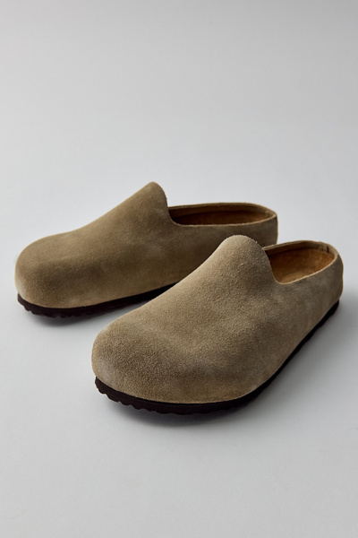 Birkenstock Men's Amsterdam Wrapped Suede Clogs