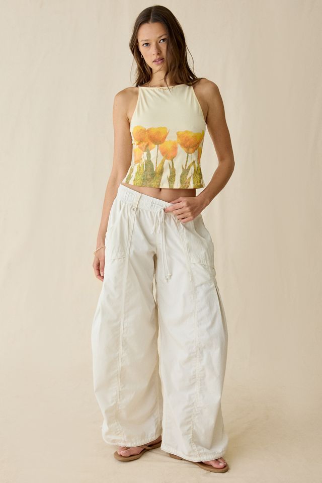 Motel Dudley Blurry Tulip Graphic Vest Top #3