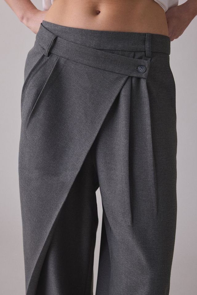 Motel Kanna Asymmetric Pleated Baggy Trouser #2