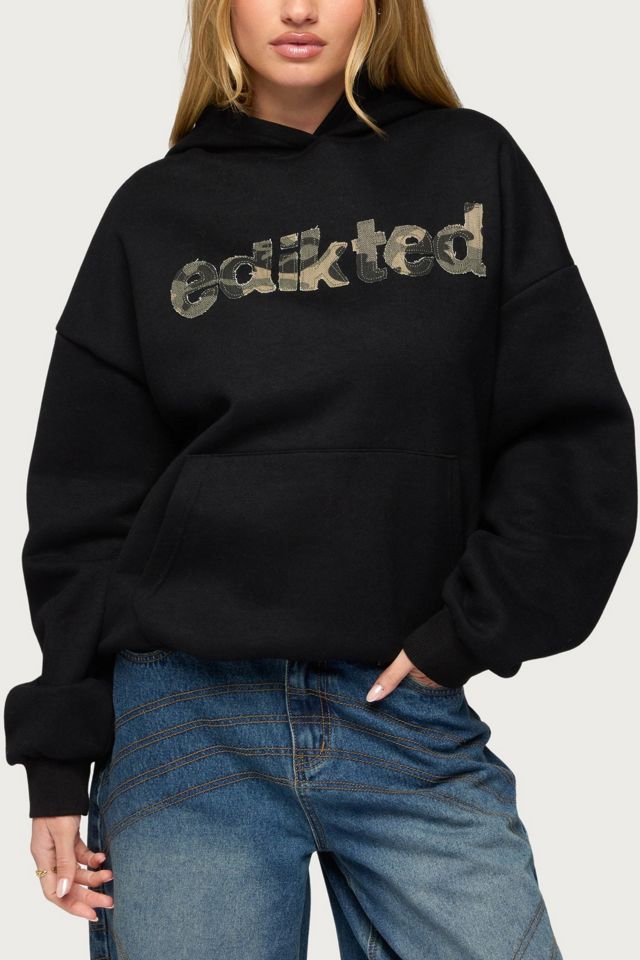Edikted Camo Cutie Edikted Oversized Hoodie #3