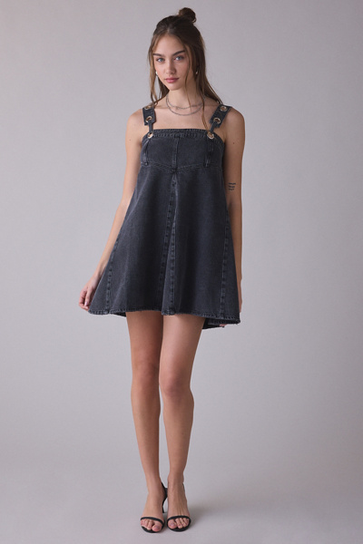 The Ragged Priest Dilemma Denim Mini Dress | Urban Outfitters