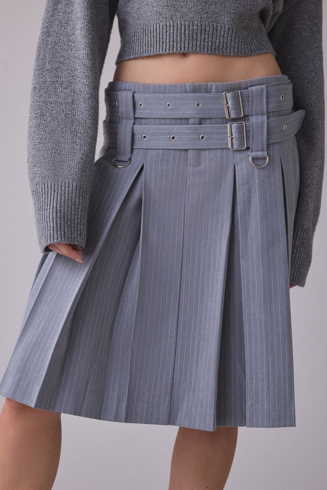 The Ragged Priest Task Pleated Knee-Length Skirt #1
