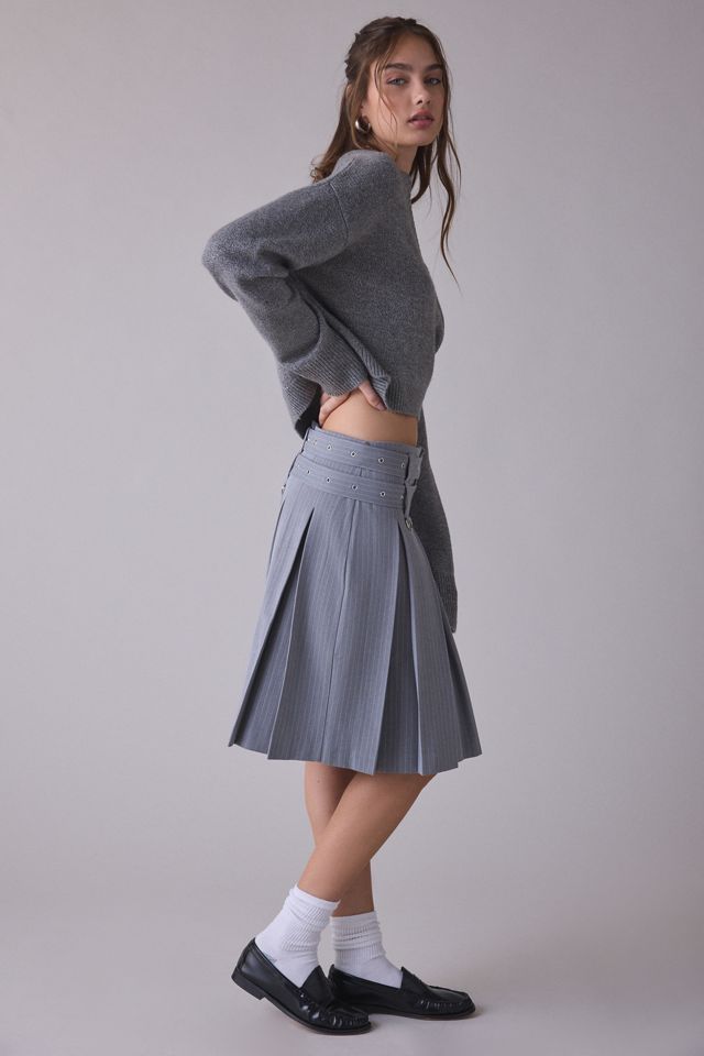 The Ragged Priest Task Pleated Knee-Length Skirt #3