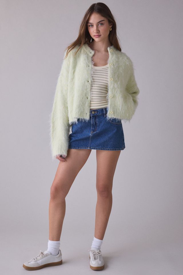 The Ragged Priest Baby Graphic Brushed Knit Cardigan #3