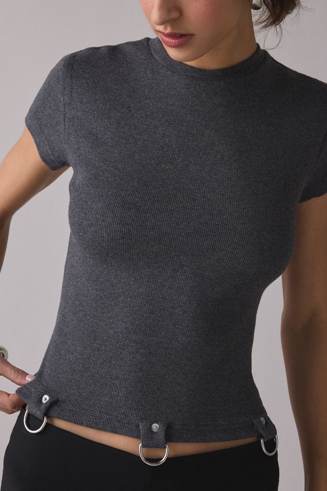 The Ragged Priest Buckle Detail Baby Tee #2