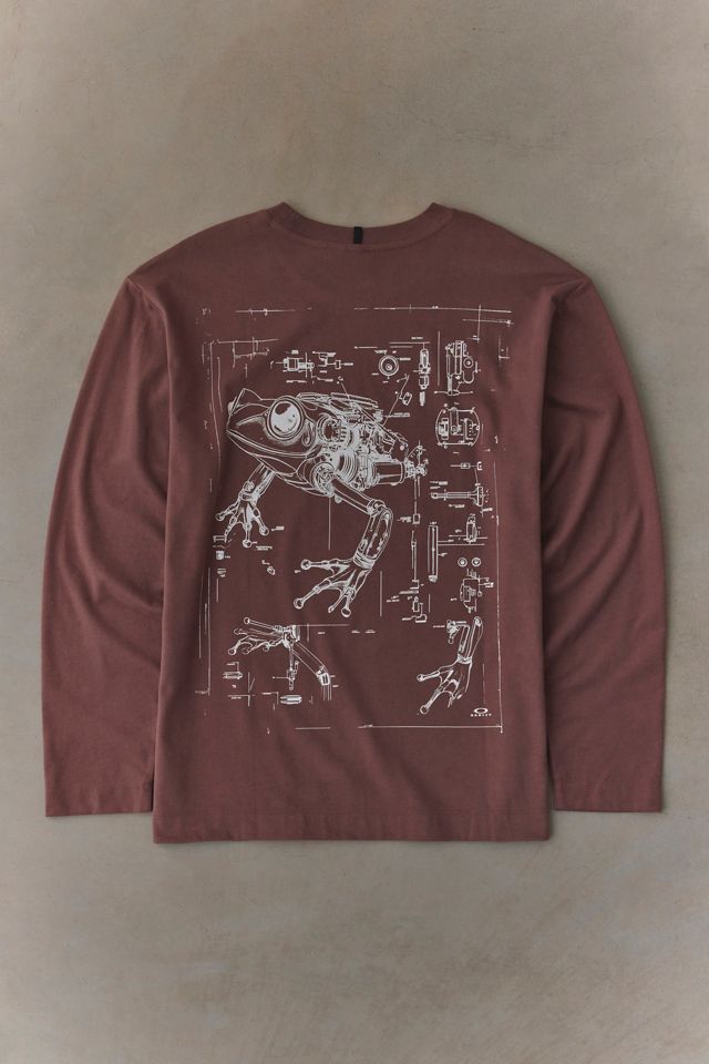 Oakley Animatronic Frog Graphic Long Sleeve Tee #1