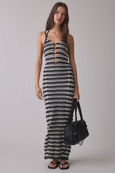 UO Tara Tank Jersey Knit Midi Dress | Urban Outfitters