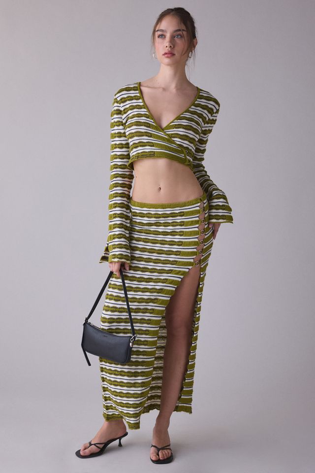 The Ragged Priest Singe Long Sleeve Wrap Sweater #2
