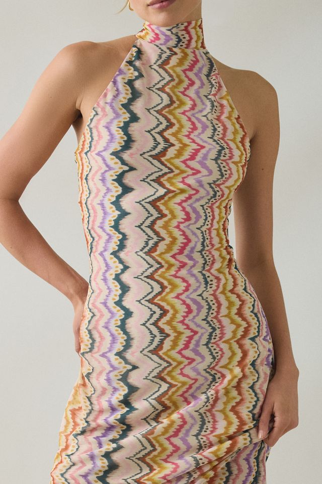 Robe longue en maille à col haut Layra Rainbow Vision de Steve Madden #3