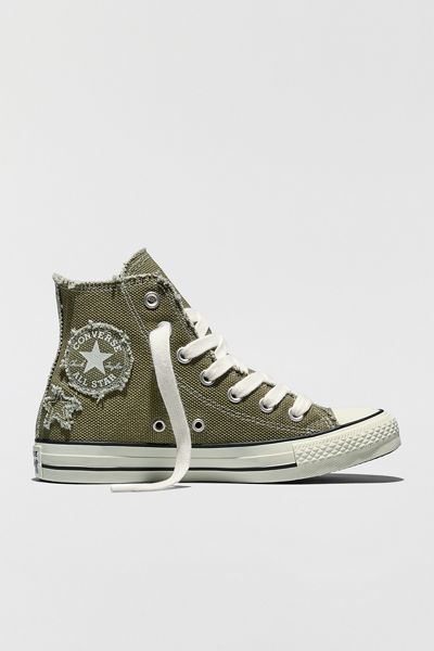 Converse Women's Chuck Taylor All Star Distressed Stars High-Top Sneakers