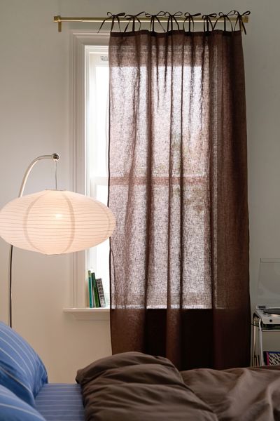 Classic Linen-Blend Window Panel