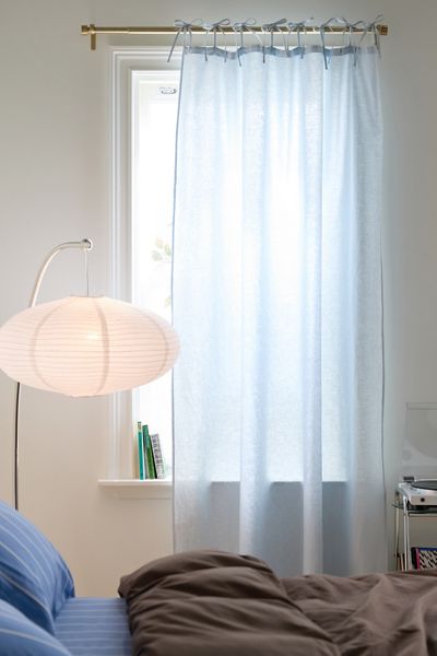 Classic Linen-Blend Window Panel
