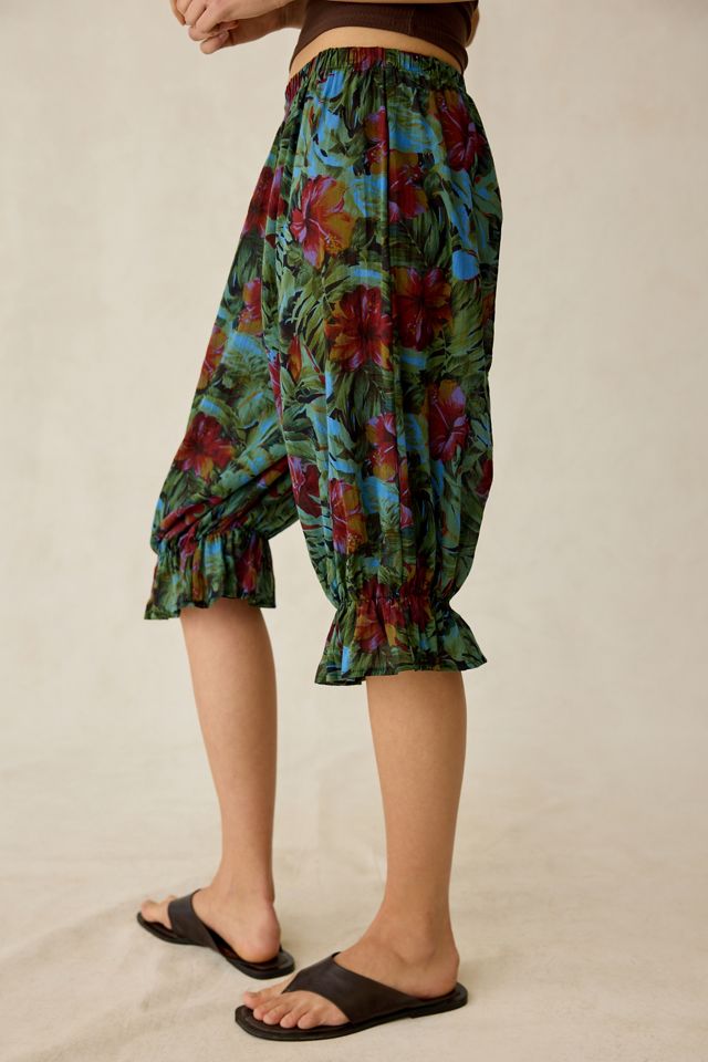 Bloomers courts à motif floral ReMADE By UO #2