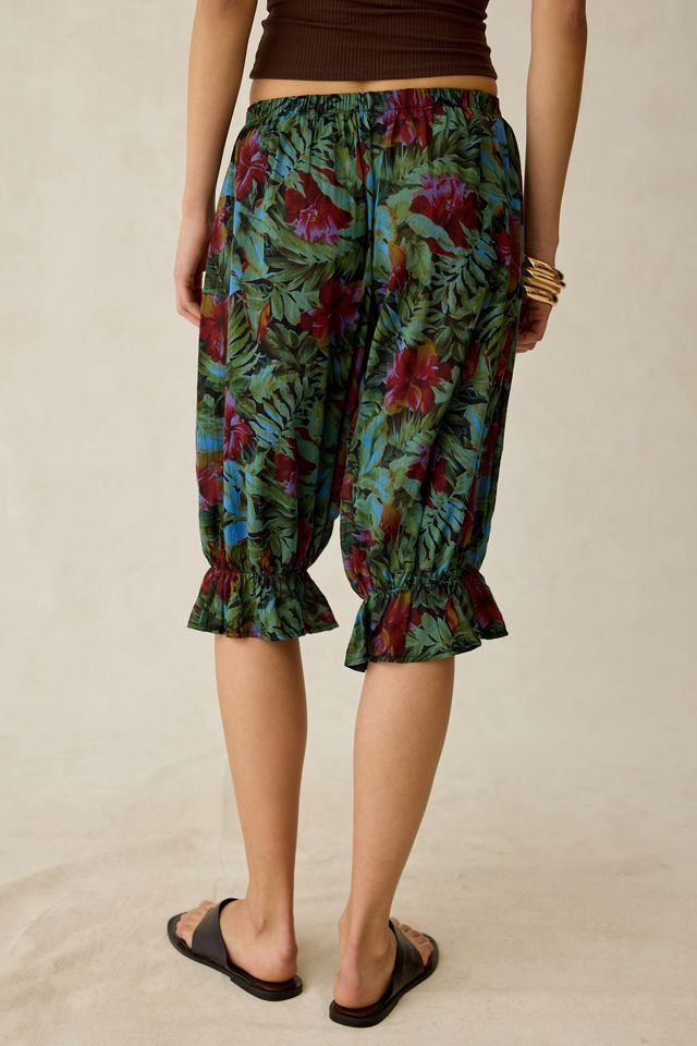 Bloomers courts à motif floral ReMADE By UO #3