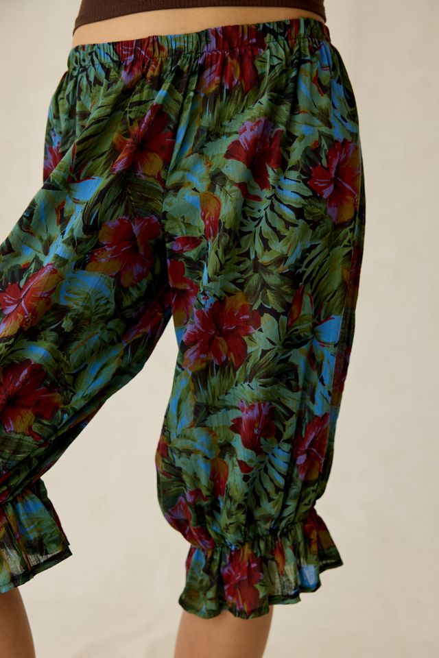 Bloomers courts à motif floral ReMADE By UO #4