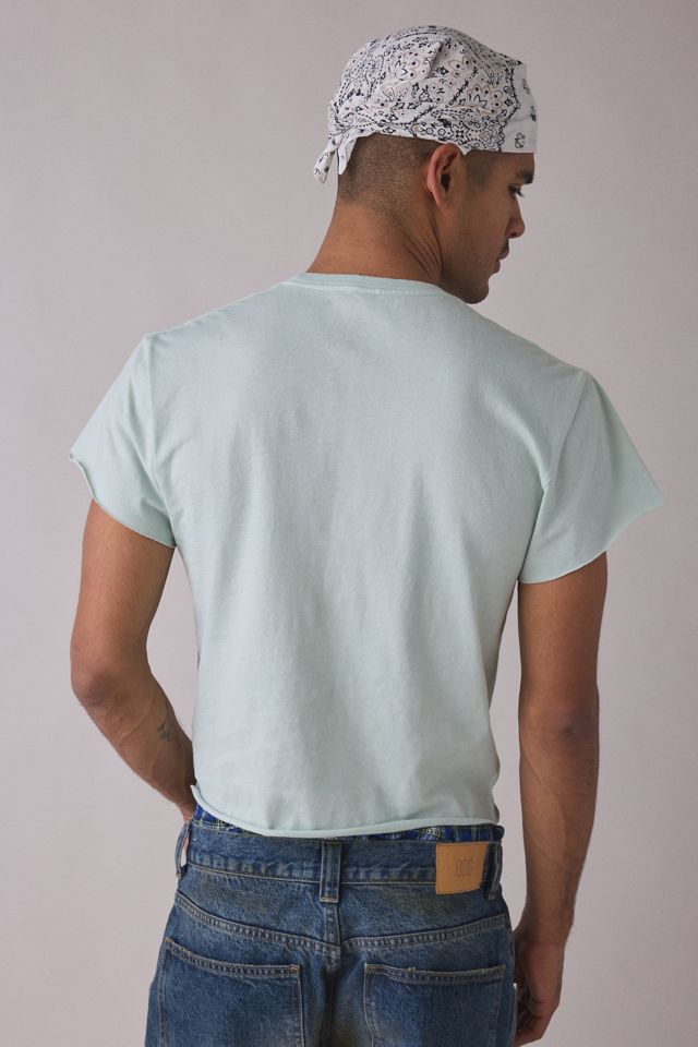 ReMADE By UO Overdyed Raw Cropped Tee #1