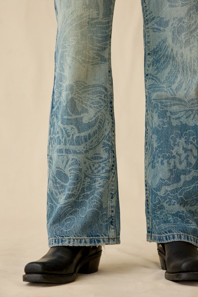 BDG Kayla Laser Print Low-Rise Jeans #5