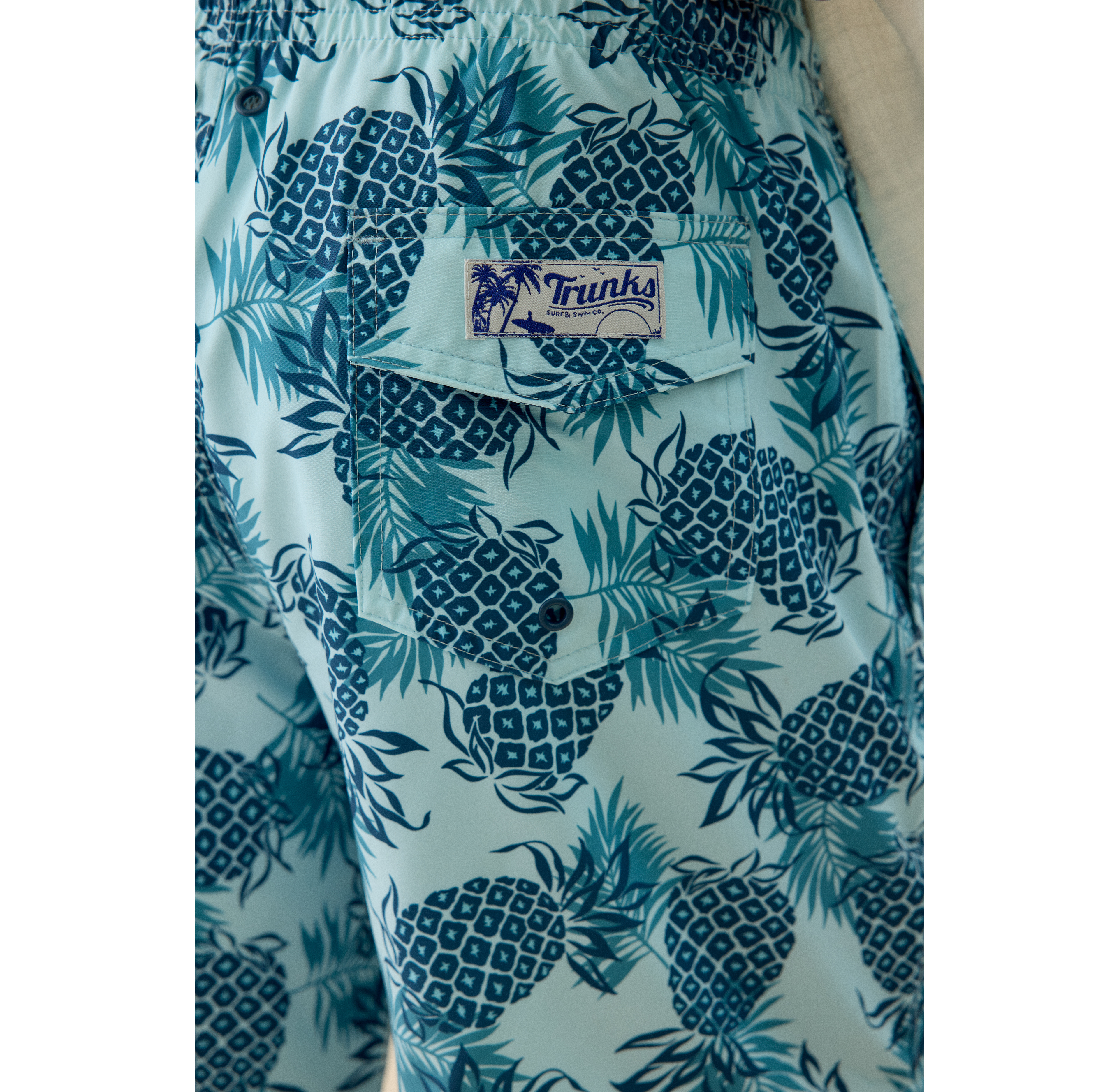 Sano Pineapple Pattern 6.5” Swim Trunks