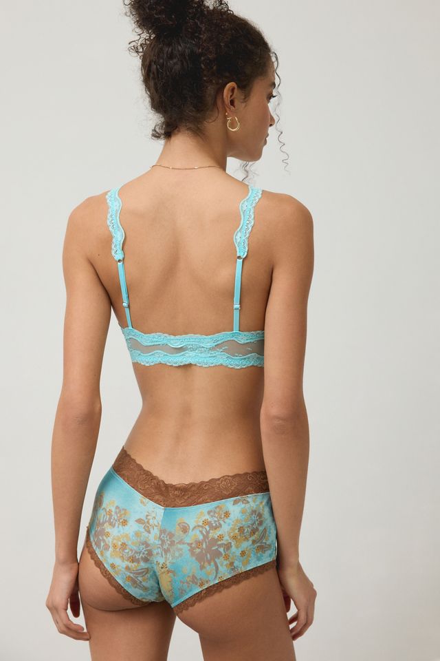 Out From Under Firecracker Sheer Lace Triangle Bralette #2