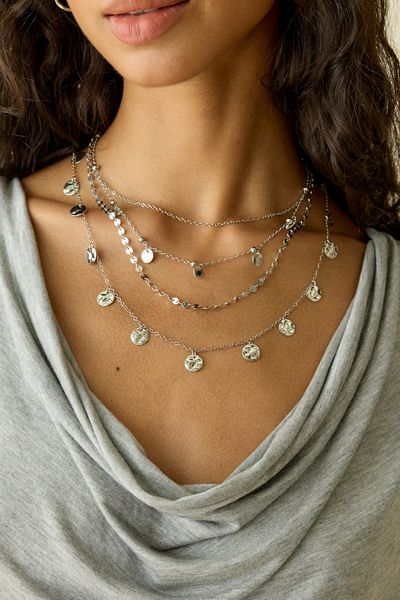 Kai Coin Layering Necklace Set