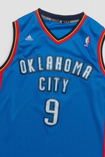 Vintage Oklahoma City Thunder Basketball Jersey
