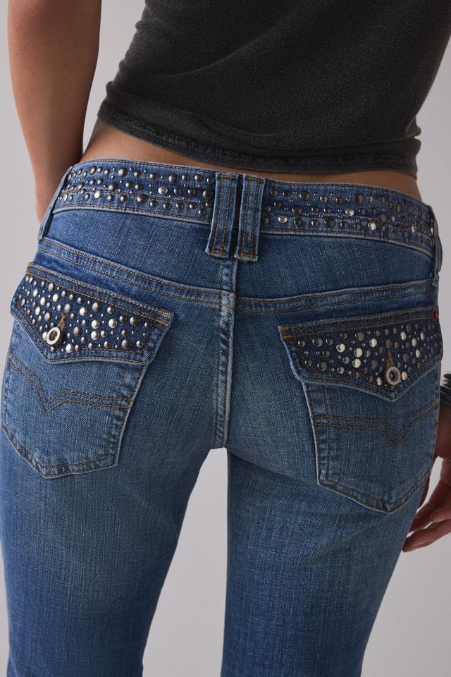 BDG Miko Studded Low-Rise Flare Jeans #2