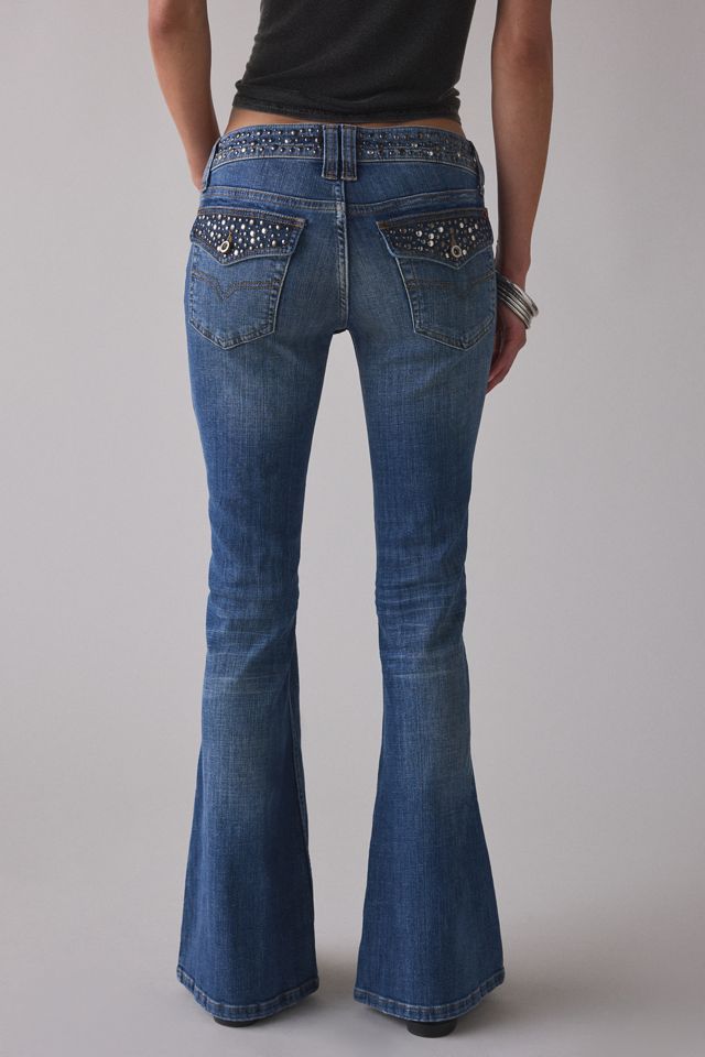 BDG Miko Studded Low-Rise Flare Jeans #4