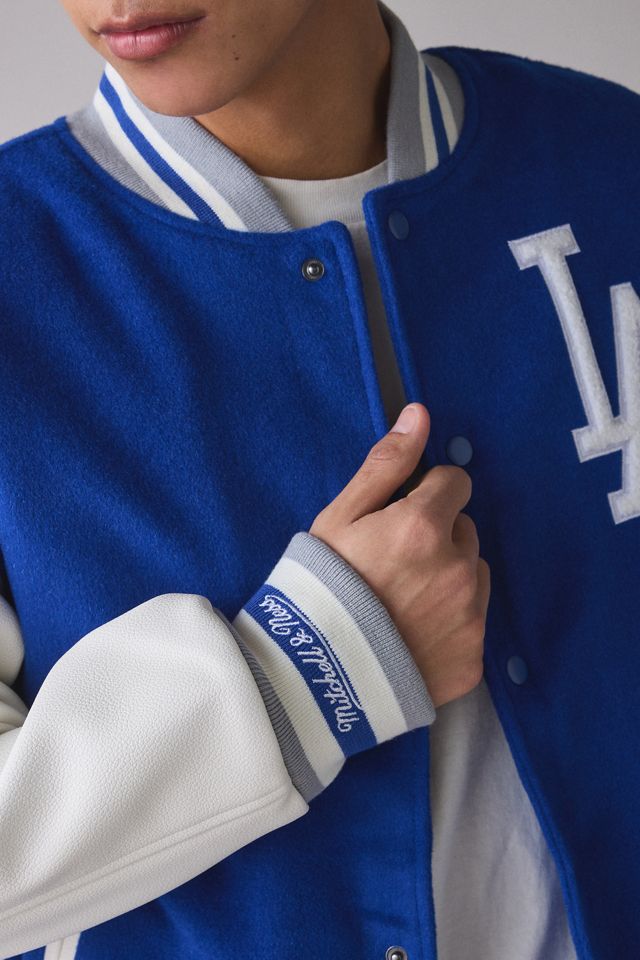 Mitchell & Ness MLB Los Angeles Dodgers Day Off Varsity Jacket #2